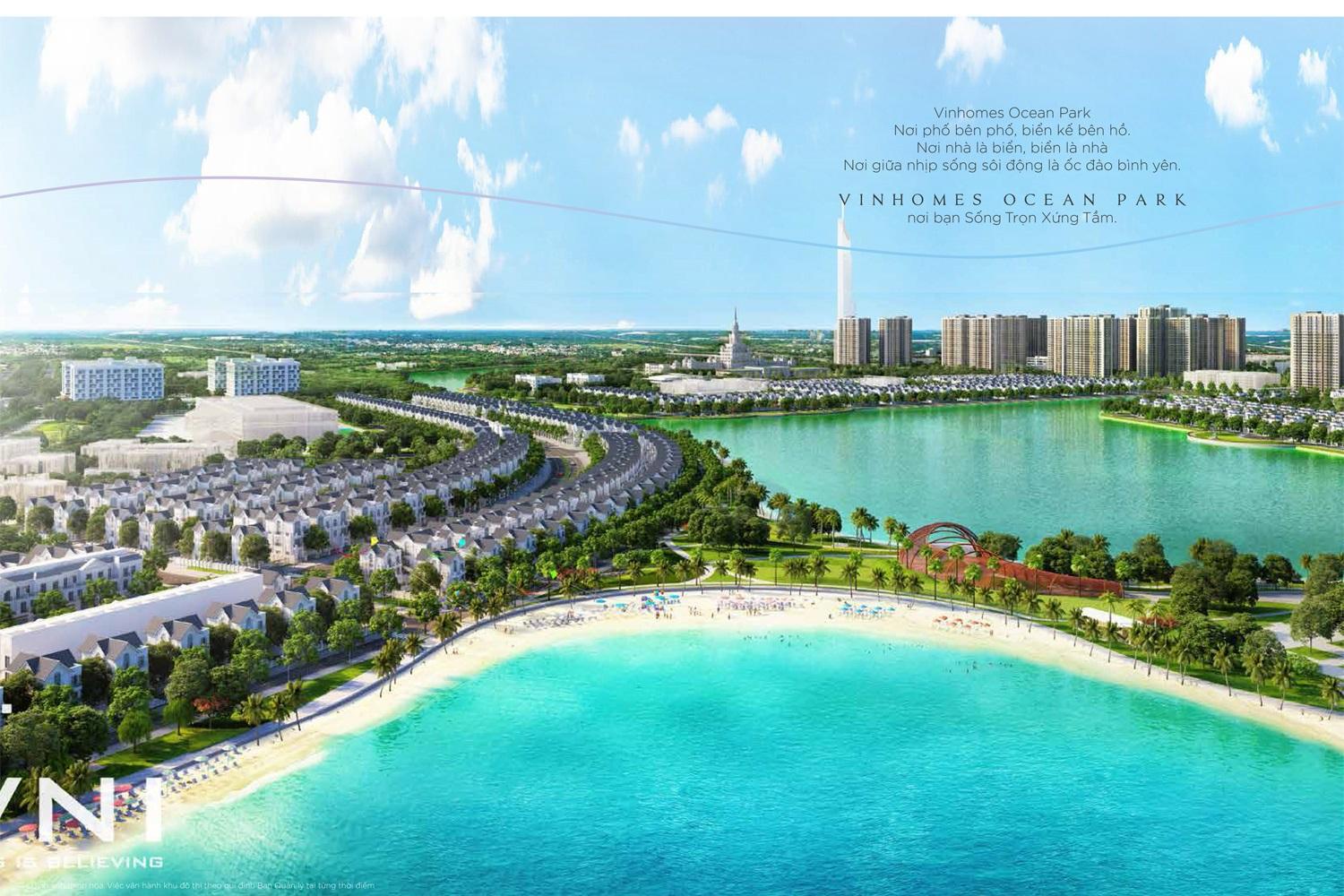 DỰ ÁN 4 THÁP PHÂN KHU 1 - VINHOME OCEANS PARK – GIA LÂM - HN