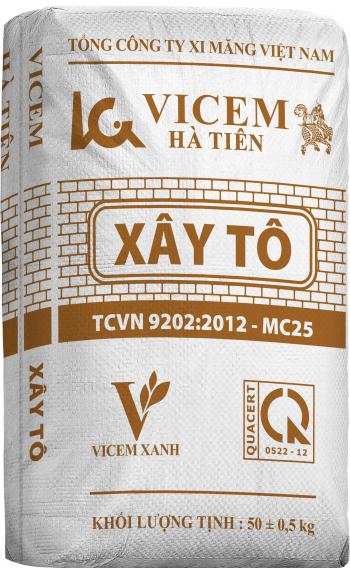 Xi măng Hà Tiên xây tô